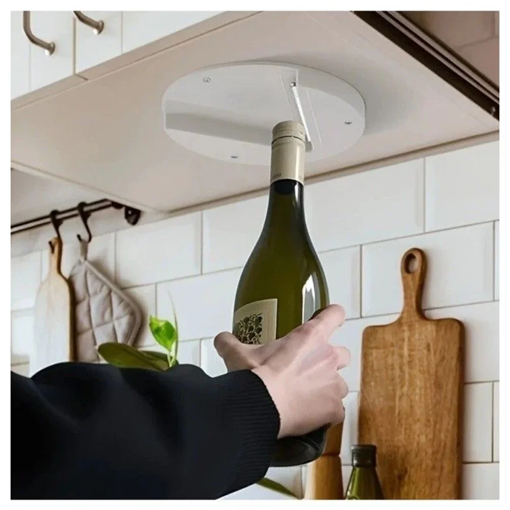 Jar Opener for Weak Hands Seniors w/ Arthritis Under Cabinet Lid Opener